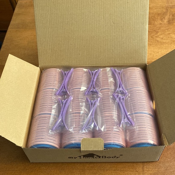 My Home Body hair rollers with clips. New in box. - Picture 2 of 5